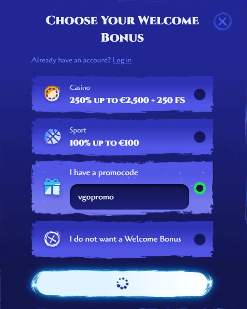 Comment utiliser le code promo Spinight (VGOPROMO)